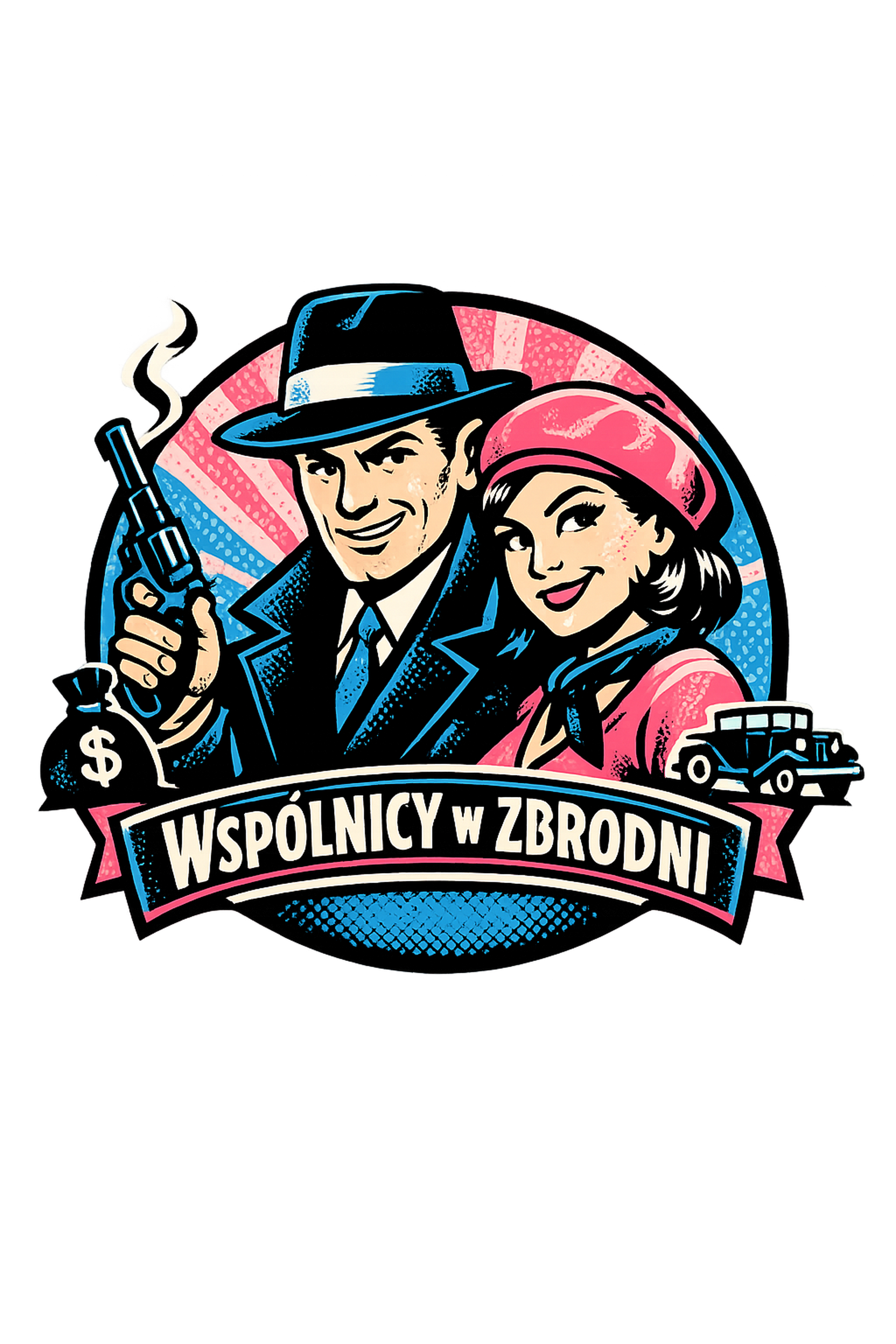Koszulka z nadrukiem - Para Wspólnicy w Zbrodni - obrazek 2