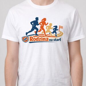Koszulka z nadrukiem - Rodzina na Start - Bieg