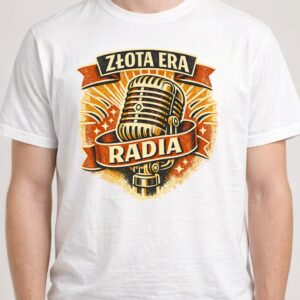 Koszulka z nadrukiem - Złota Era Radia