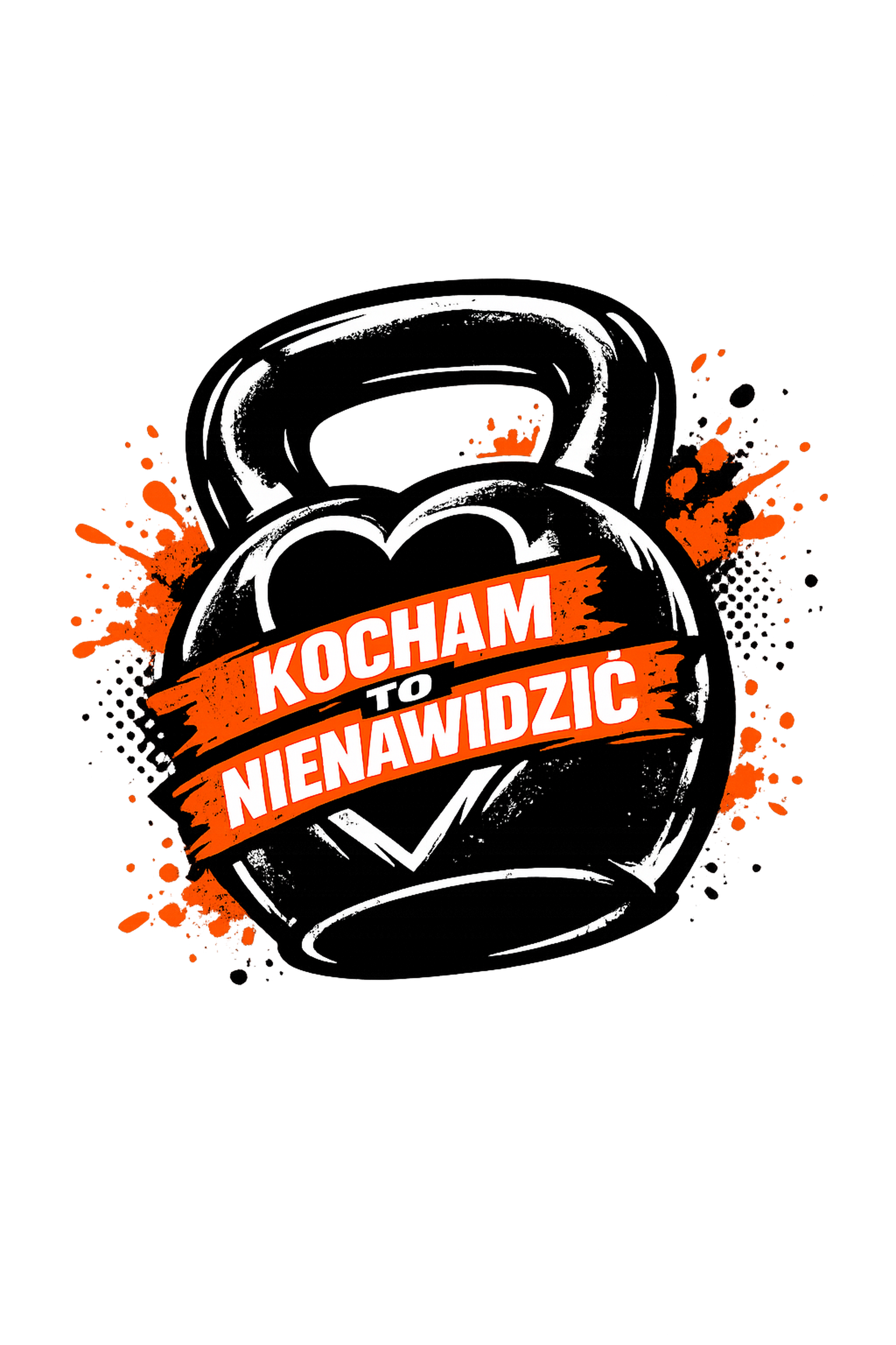 Koszulka z nadrukiem - Kettlebell z Sercem - obrazek 2